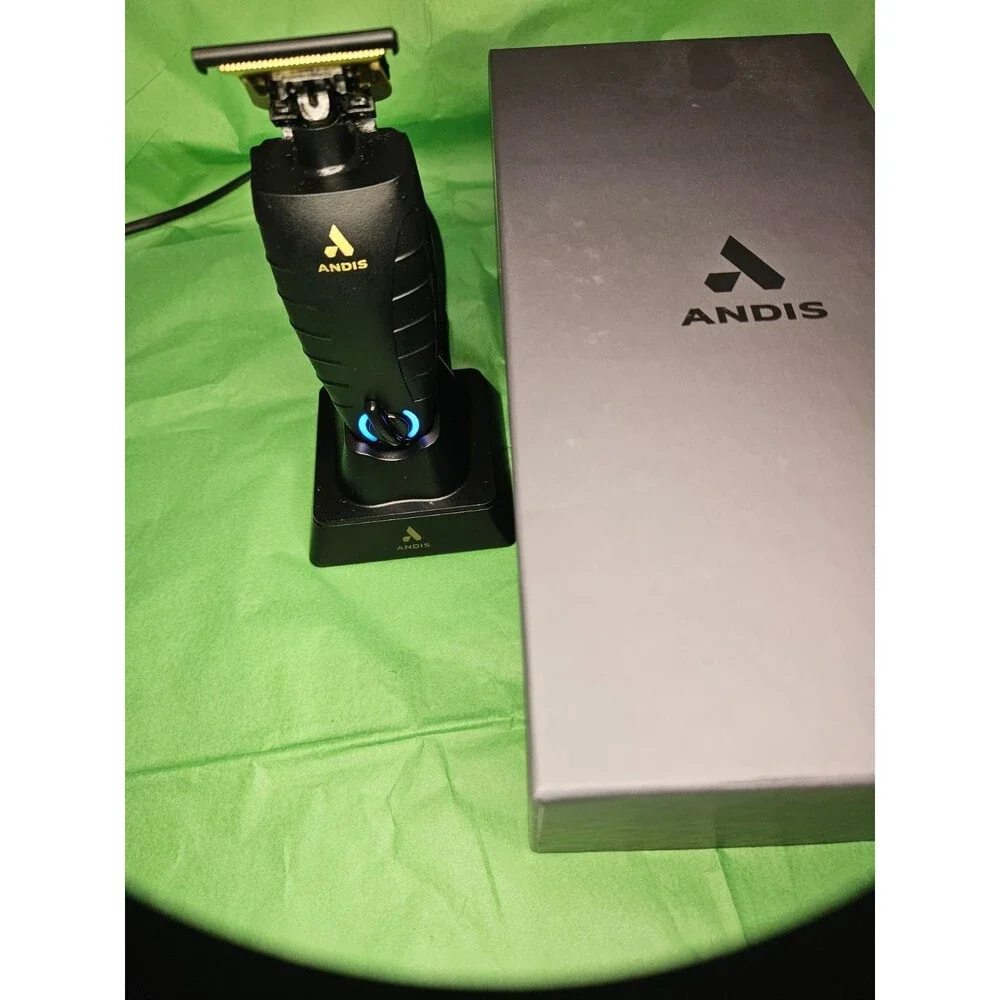 Andis GTX-EXO Cordless Trimmer Gold T-Blade. Gently Used,  excellent condition!